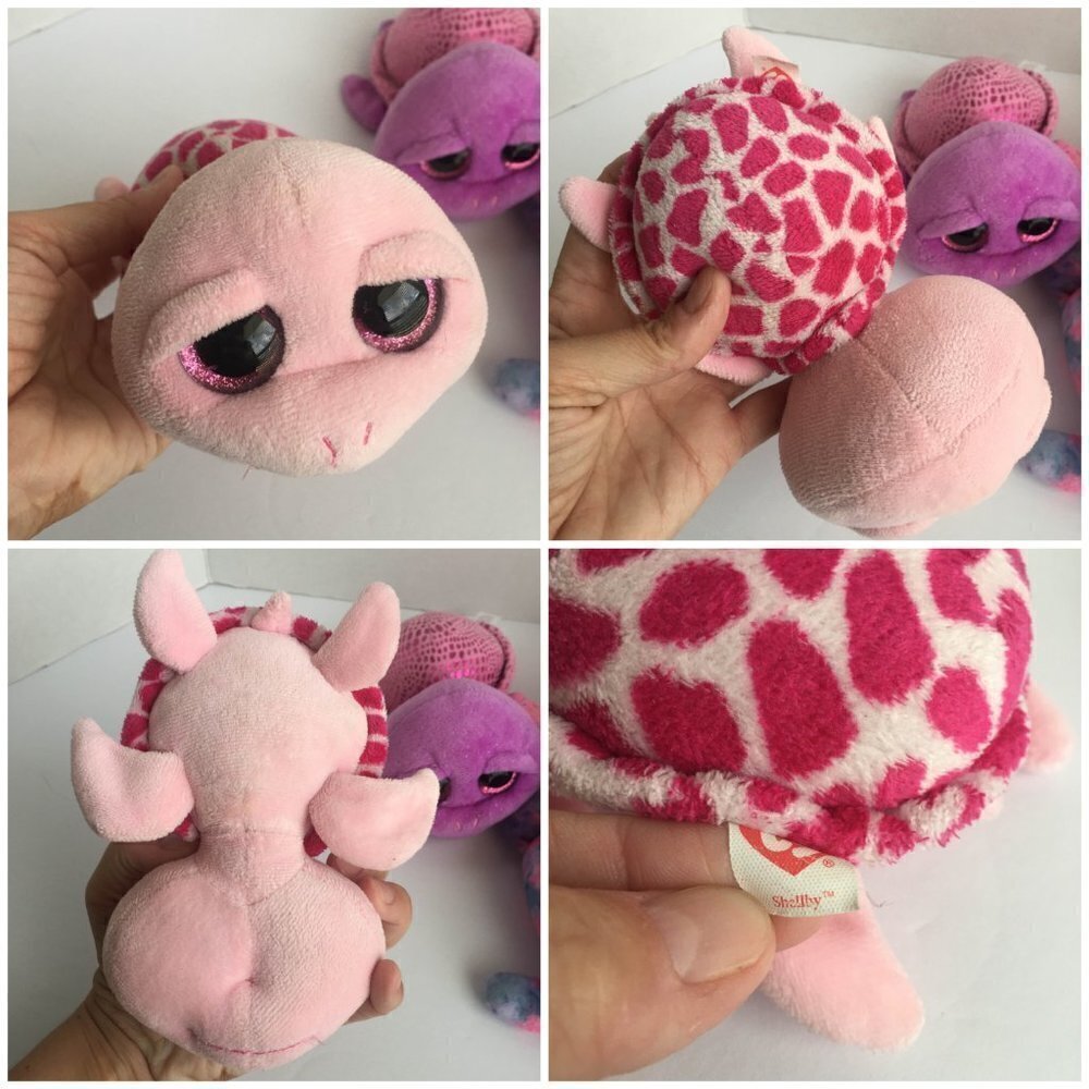 Bundle‎ of Mostly TY Ocean Animal Girl Plushes, Dolphin, Manatee, Turtle - Picture 3 of 10